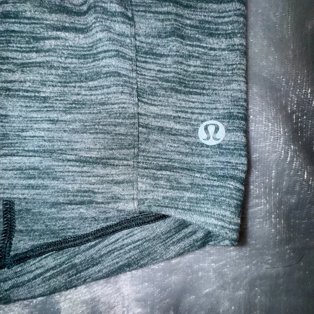 Lululemon Dress Womens 4 & Go Where To Long Sleeve Heather‎ Teal Green Stretch